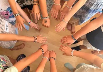 Zauberschmuck- Edelsteinarmband knüpfen